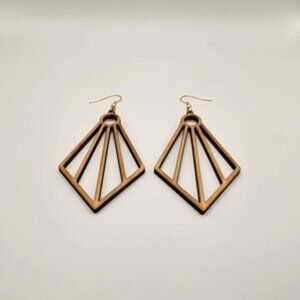 Ray Shine Earrings (Maple)